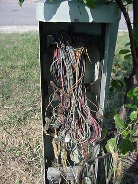 underground telephone cable box